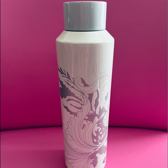 Other - NEW stunning  Starbucks reusable metal water bottle w/silver mermaid 🧜🏼‍♀️